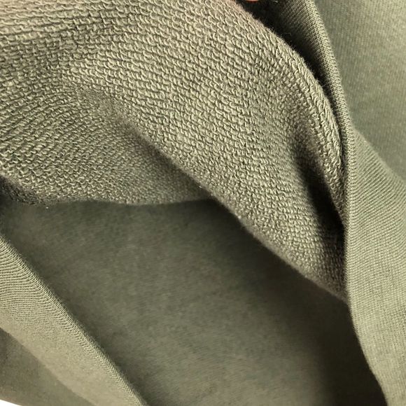 SOLD Alo Yoga | Fade Distressed Long Sleeve Pullover in Jungle French Terry - Picture 9 of 9